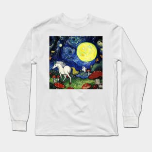 Unicorn mushroom Long Sleeve T-Shirt